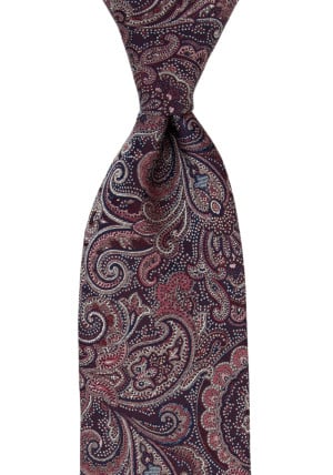 JAJAMAN BURGUNDY classic tie
