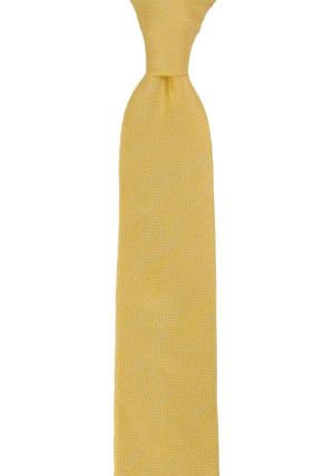 OGONSTEN YELLOW skinny tie