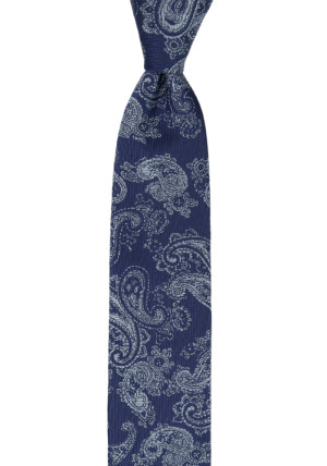 RAJRAJ BLUE skinny tie