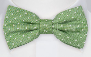 RESPEKT GREEN boy's bow tie