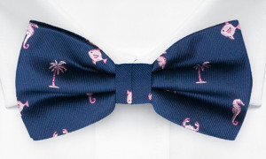 SEASIDER BLUE pre-tied bow tie