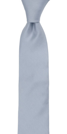 SOLID Baby blue boy's tie medium