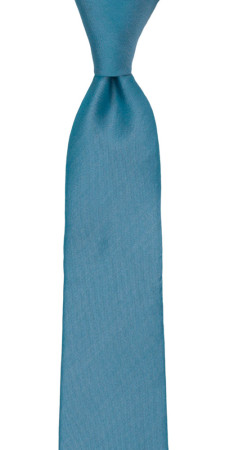 SOLID Dark turquoise boy's tie medium