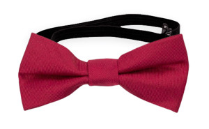 SOLID Fuchsia baby bow tie