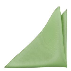 SOLID LIGHT GREEN pocket square
