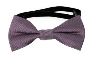 SOLID Lilac baby bow tie