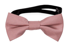 SOLID Mauve baby bow tie