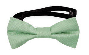 SOLID PASTEL GREEN baby bow tie