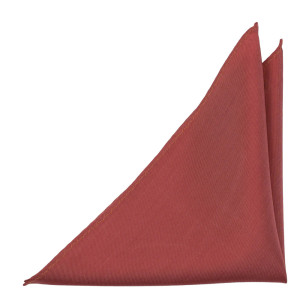 SOLID Rose pocket square