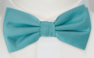 SOLID Turquoise boy's bow tie