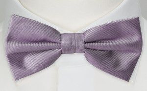 SOLID Violet boy's bow tie