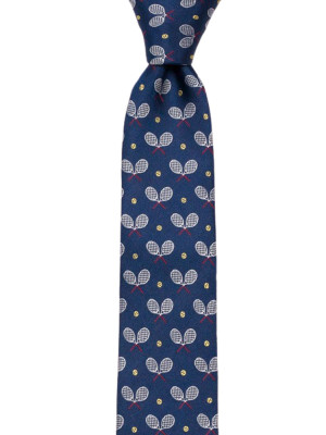 TIEBREAKER BLUE skinny tie