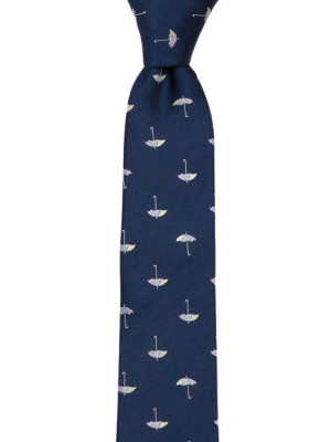 TIEBRELLA BLUE skinny tie