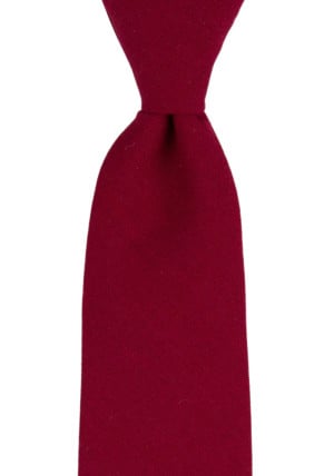 WISTFUL DARK RED tie