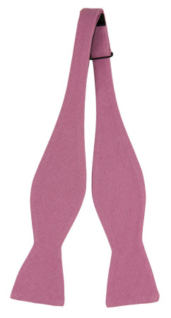 WISTFUL OLD PINK self-tie bow tie
