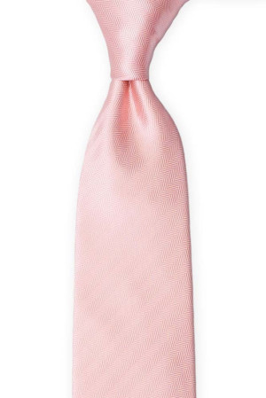 JAGGED BLUSH PINK tie