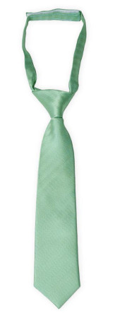 JAGGED Seafoam turquoise boy's tie small pre-tied