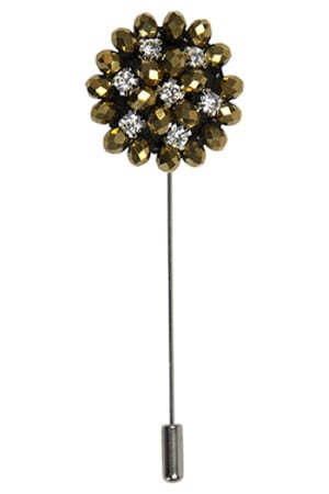 Jewellery Gold lapel pin