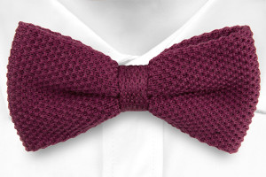 JIDDRA Cerise pre-tied bow tie