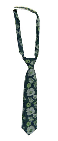 JOVIALITY GREEN boy's tie small pre-tied