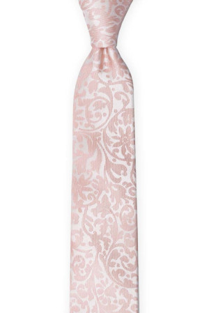 LOVEDELTA Blush pink boy's tie medium