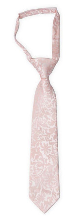 LOVEDELTA Blush pink boy's tie small pre-tied