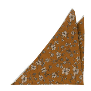 MARRYMATERIAL CINNAMON pocket square