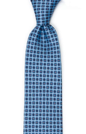 MEDAGLIONI LIGHT BLUE tie