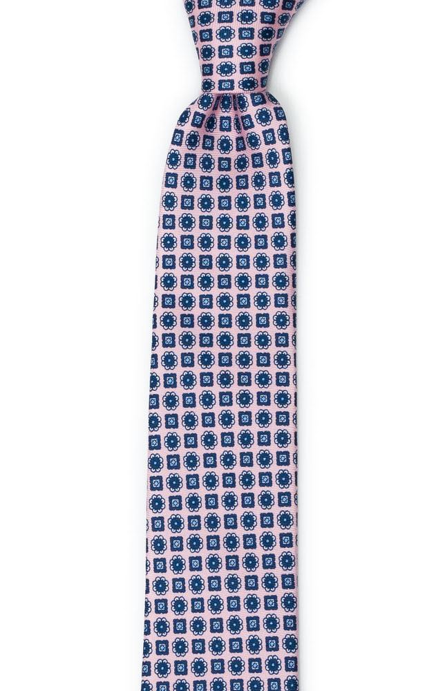 MEDAGLIONI PINK skinny tie