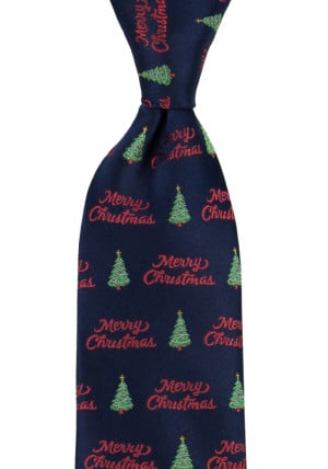 MERRYMESSAGE BLUE tie