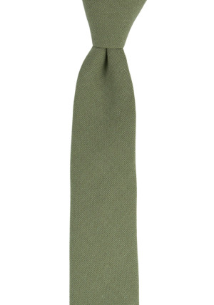 MOREAMORE Laurel green boy's tie medium