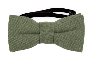 MOREAMORE LAUREL GREEN baby bow tie