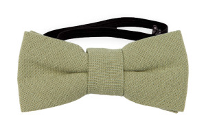 MOREAMORE SAGE GREEN baby bow tie