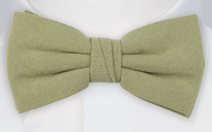 MOREAMORE SAGE GREEN boy's bow tie