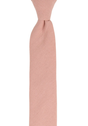 MOREAMORE Vintage pink boy's tie medium