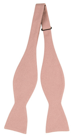 MOREAMORE VINTAGE PINK self-tie bow tie