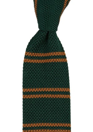 NETTED FOREST GREEN tie