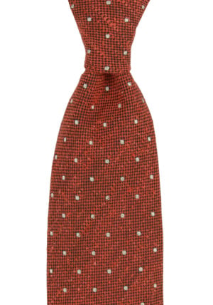 NOTEVOLE ORANGE classic tie