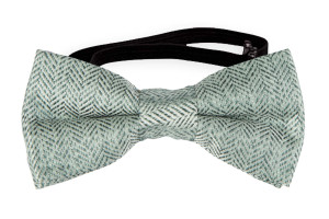 Nuptials DUSTY GREEN baby bow tie
