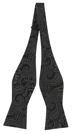 ONCLOUDNINE BLACK self-tie bow tie