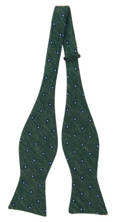 ONMYWAY GREEN self-tie bow tie
