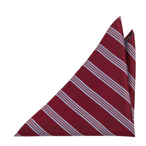 ONTHEBELL RED pocket square