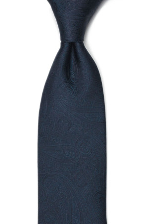 ORNATE DARK BLUE classic tie