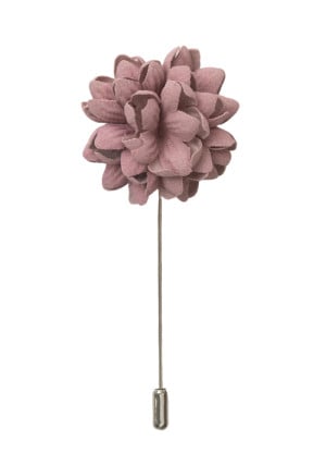 PERENNIAL MAUVE lapel pin