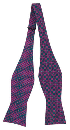 PRETTYPLEASE PINK self-tie bow tie