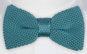 PRIGGISH BLUE JADE pre-tied bow tie