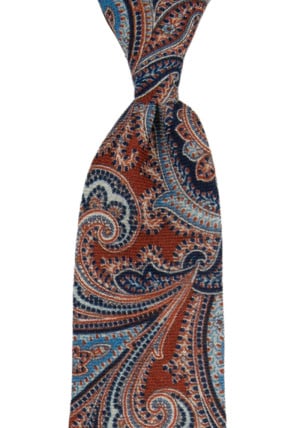 PULITO RUSTY ORANGE tie