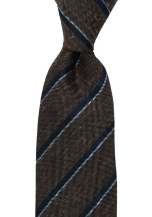 QUICKANDEASY BROWN classic tie