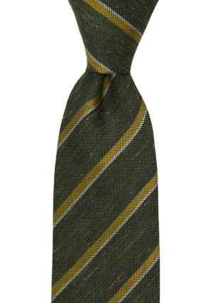 QUICKANDEASY OLIVE GREEN classic tie