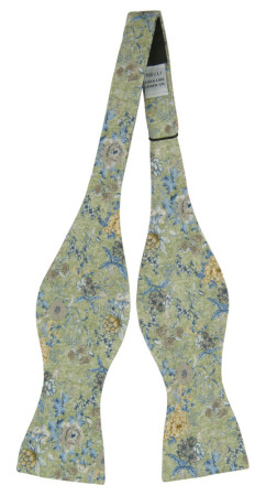 RAFINATO GREEN self-tie bow tie